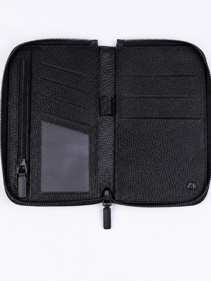 Portapasaporte Triple Zipper - Jalador